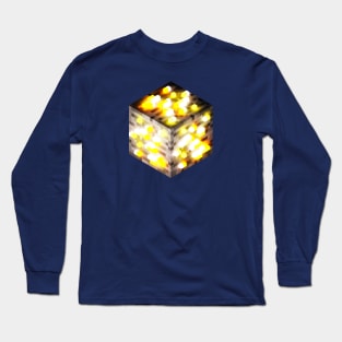 Block Golden Ore 3D Long Sleeve T-Shirt